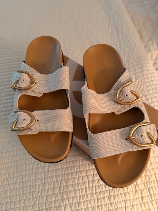 Rothy's Shoes - ROTHY'S BUCKLE SLIDE SANDAL